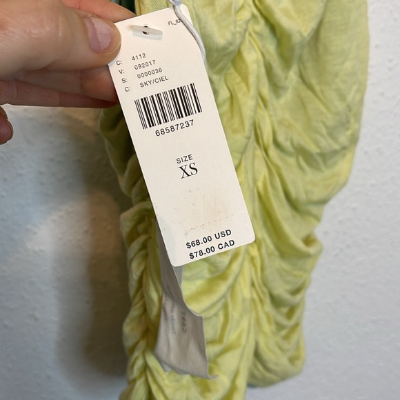 Anthropologie Pilco Ruched Reversible Tank Top Size XS NWT - Picture 2 of 6